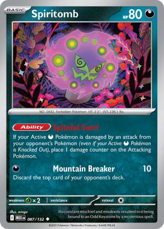 Spiritomb (Pokemon Mega Evolution: Base Set)