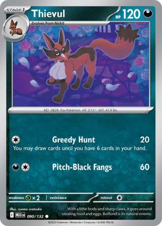 Thievul (Pokemon Mega Evolution: Base Set)