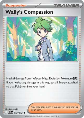 Wally's Compassion (Pokemon Mega Evolution: Base Set)