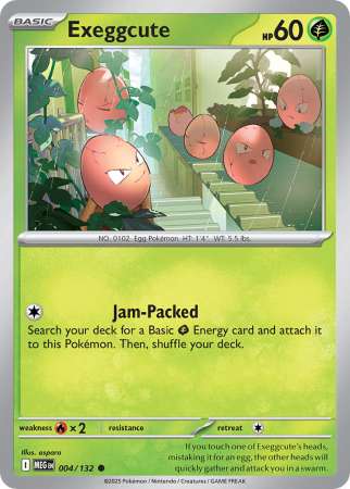 Exeggcute (Pokemon Mega Evolution: Base Set)