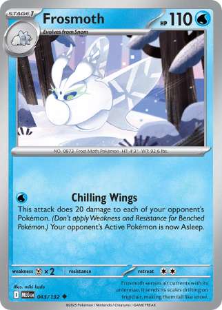 Frosmoth (Pokemon Mega Evolution: Base Set)