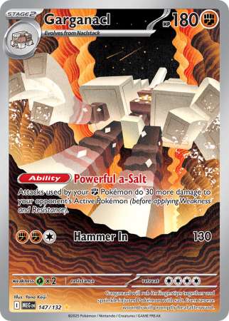Garganacl (Pokemon Mega Evolution: Base Set)