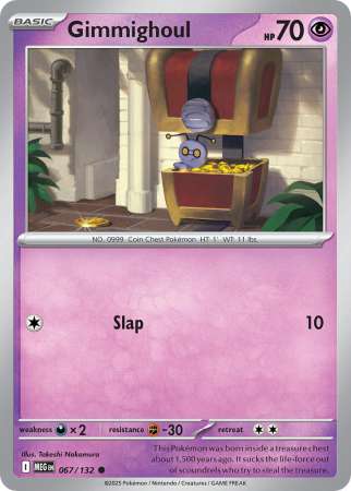 Gimmighoul (Pokemon Mega Evolution: Base Set)