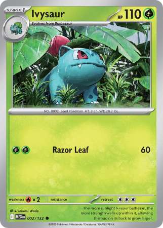 Ivysaur (Pokemon Mega Evolution: Base Set)