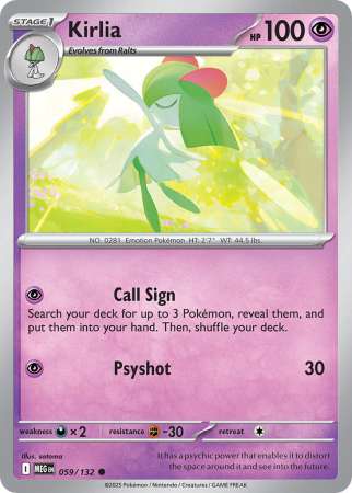 Kirlia (Pokemon Mega Evolution: Base Set)