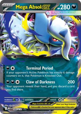 Mega Absol ex (Pokemon Mega Evolution: Base Set)