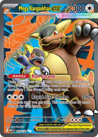 Mega Kangaskhan ex (Pokemon Mega Evolution: Base Set)