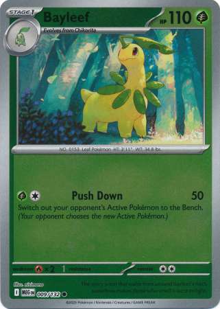 Bayleef - Reverse Foil (Pokemon Mega Evolution: Base Set)