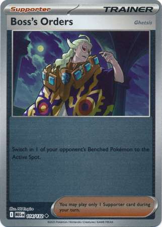 Boss's Orders - Reverse Foil (Pokemon Mega Evolution: Base Set)