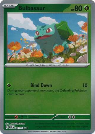 Bulbasaur - Reverse Foil (Pokemon Mega Evolution: Base Set)