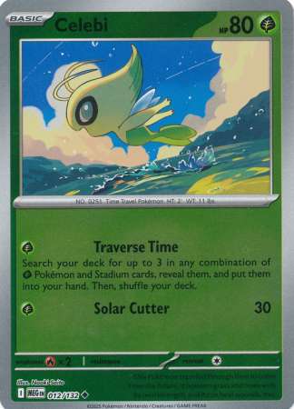Celebi - Reverse Foil (Pokemon Mega Evolution: Base Set)