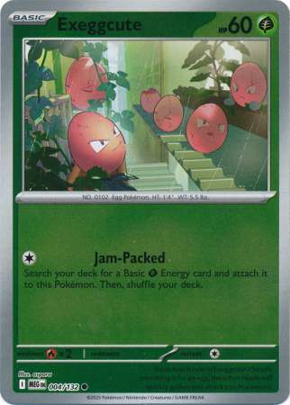 Exeggcute - Reverse Foil (Pokemon Mega Evolution: Base Set)