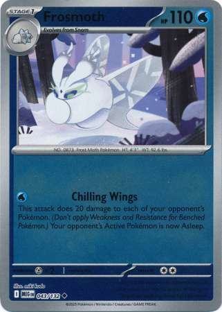 Frosmoth - Reverse Foil (Pokemon Mega Evolution: Base Set)