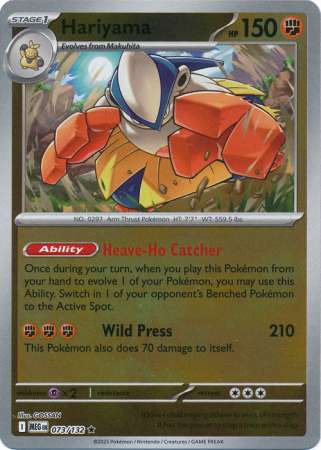 Hariyama - Reverse Foil (Pokemon Mega Evolution: Base Set)