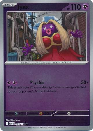 Jynx - Reverse Foil (Pokemon Mega Evolution: Base Set)