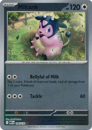 Miltank - Reverse Foil (Pokemon Mega Evolution: Base Set)