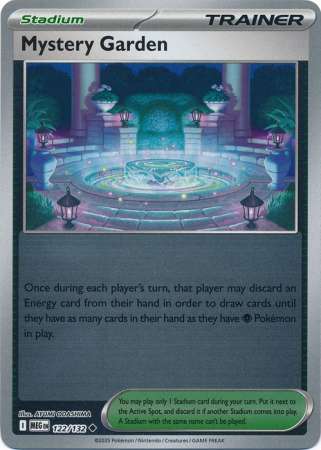 Mystery Garden - Reverse Foil (Pokemon Mega Evolution: Base Set)