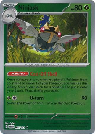 Ninjask - Reverse Foil (Pokemon Mega Evolution: Base Set)
