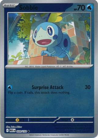 Sobble - Reverse Foil (Pokemon Mega Evolution: Base Set)