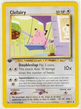 Clefairy (Neo Genesis WoTC) *1st Edition*