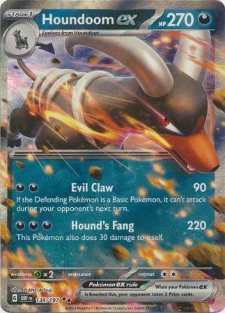 Houndoom ex (Pokemon Scarlet & Violet: Obsidian Flames)