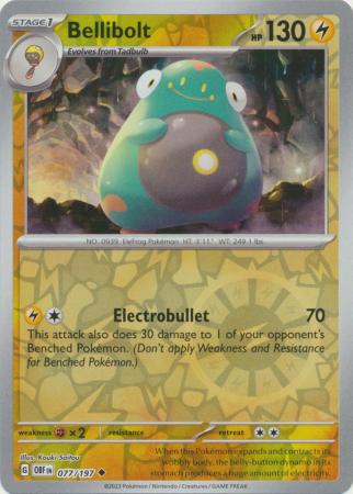 Bellibolt - Reverse Foil (Pokemon Scarlet & Violet: Obsidian Flames)