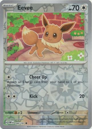Eevee - Reverse Foil (Pokemon Scarlet & Violet: Obsidian Flames)