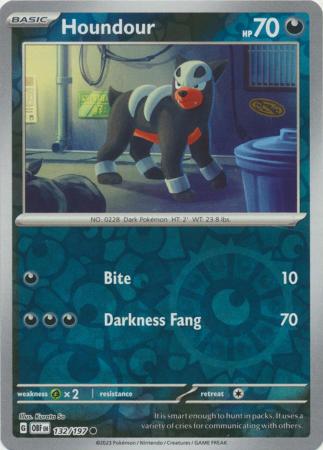Houndour - Reverse Foil (Pokemon Scarlet & Violet: Obsidian Flames)