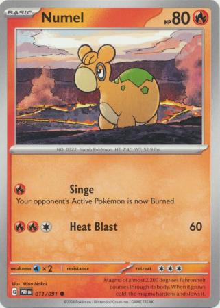 Numel (Pokemon Scarlet & Violet: Paldean Fates)
