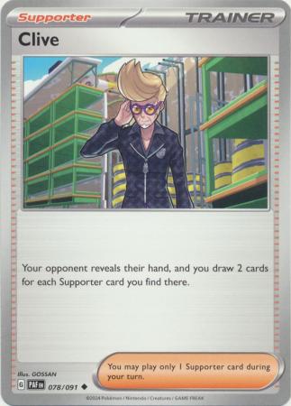 Clive (Pokemon Scarlet & Violet: Paldean Fates)