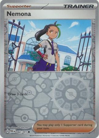 Nemona - Reverse Foil (Pokemon Scarlet & Violet: Paldean Fates)