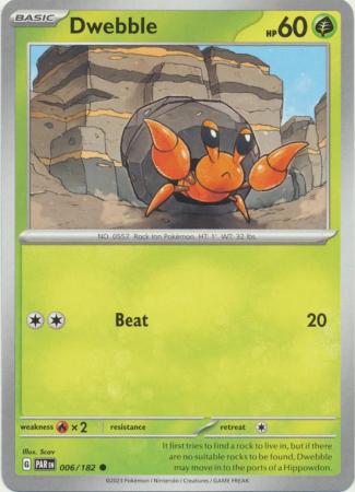Dwebble (Pokemon Scarlet & Violet: Paradox Rift)