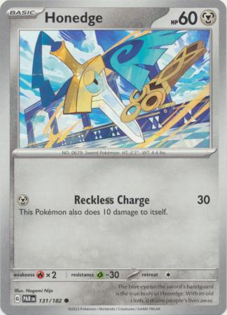 Honedge (Pokemon Scarlet & Violet: Paradox Rift)