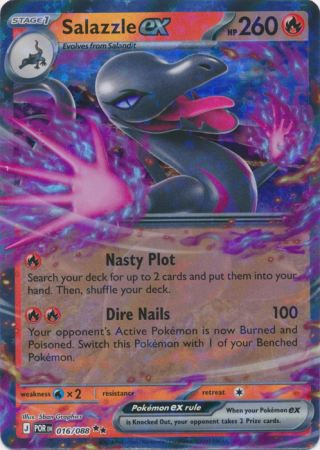 Salazzle ex (Pokemon Mega Evolution: Perfect Order)
