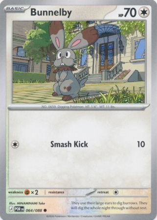 Bunnelby (Pokemon Mega Evolution: Perfect Order)