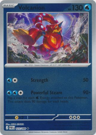Volcanion - Reverse Foil (Pokemon Mega Evolution: Perfect Order)