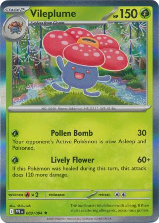 Vileplume (Pokemon Mega Evolution: Phantasmal Flames)