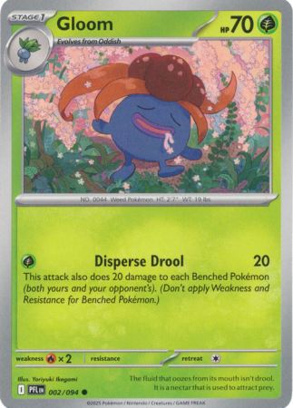 Gloom (Pokemon Mega Evolution: Phantasmal Flames)