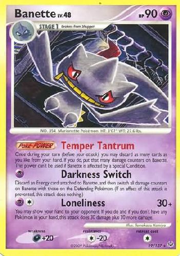 Banette (Pokemon Platinum Base Set Singles)