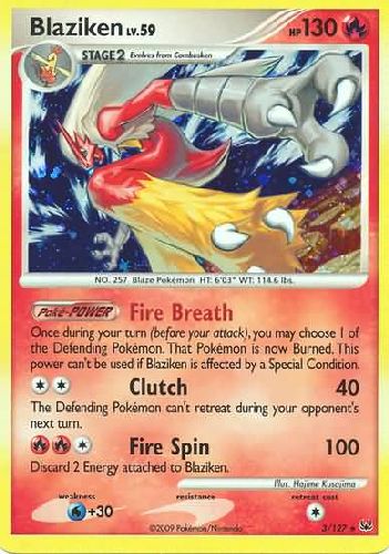 Blaziken (Pokemon Platinum Base Set Singles)