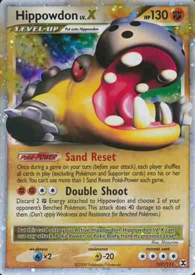 Hippowdon LV.X (Platinum Rising Rivals Singles)