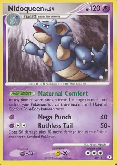 Nidoqueen  (Platinum Rising Rivals Singles)