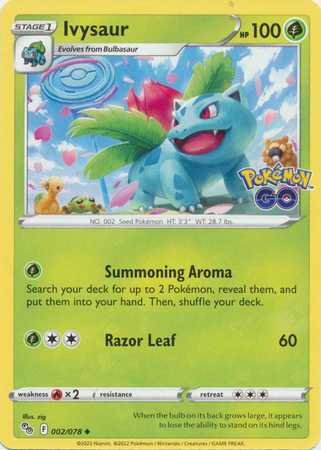 Ivysaur (Pokemon GO)