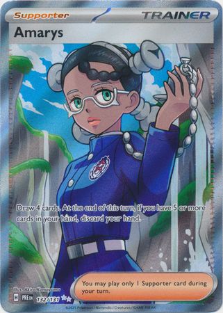 Amarys (Pokemon Scarlet & Violet: Prismatic Evolutions)