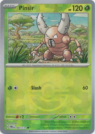 Pinsir - Poke Ball Foil (Pokemon Scarlet & Violet: Prismatic Evolutions)