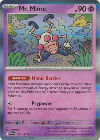 Mr. Mime (Pokemon Scarlet & Violet: 151)