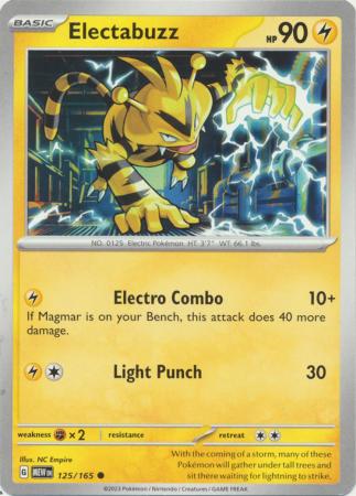 Electabuzz (Pokemon Scarlet & Violet: 151)