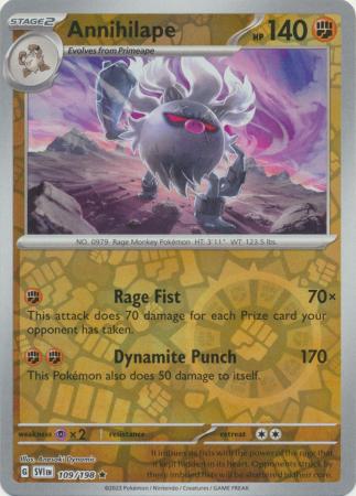 Annihilape - Reverse Foil (Pokemon Scarlet & Violet: Base Set)