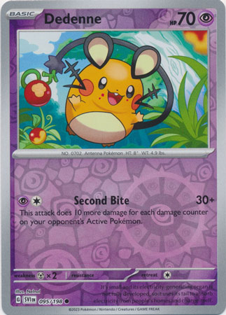 Dedenne - Reverse Foil (Pokemon Scarlet & Violet: Base Set)