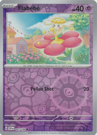 Flabebe - Reverse Foil (Pokemon Scarlet & Violet: Base Set)